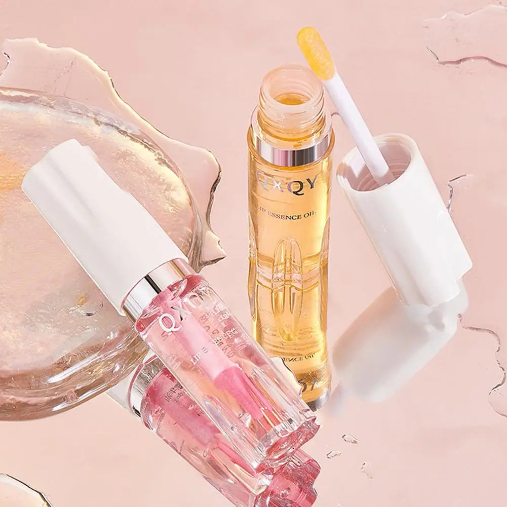 Color Change Volumising Lip Oil Plumper Serum Sexy Lip Lip Increase Fine Oil Gloss Moisturizing Lip Brighten Elasticity Lip Care