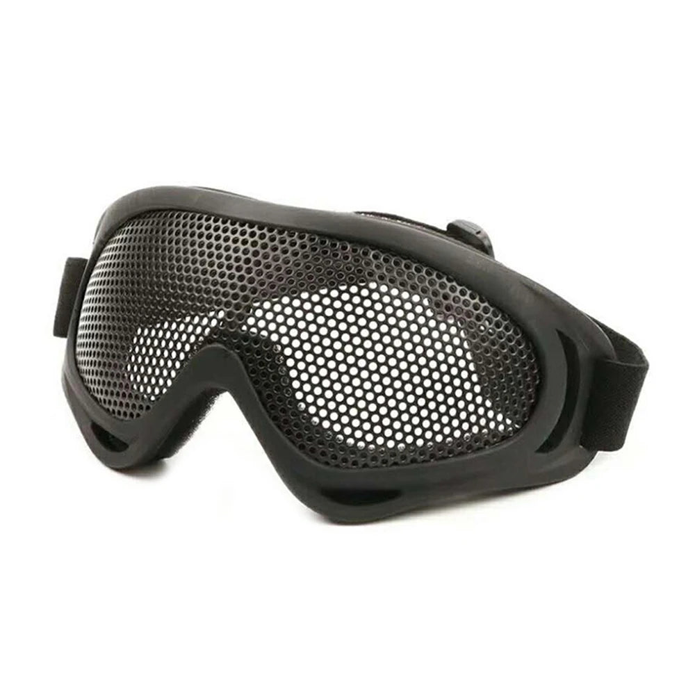 Outdoors Hunting Airsoft Goggles Tactical Paintball Shock Resistance Eyes Protecting Outdoor Sports Metal Mesh Glasses Goggle