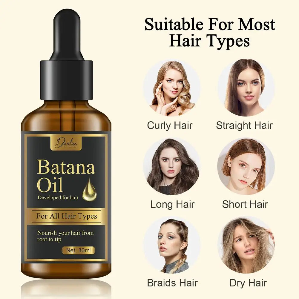 Natural Rosemary Batana Hair Care Essential Oil Repair Damaged Strengthen Roots Anti-Breakage Oils Hair Care