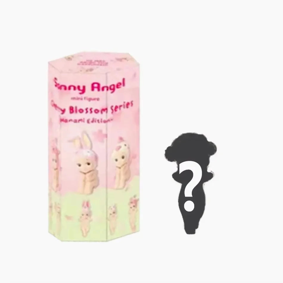 Angel Cherry Blossom Series Pink Erect Blind Box Mystery Box Mini Figure Dolls Car Phone Decoration Model Festival Gifts