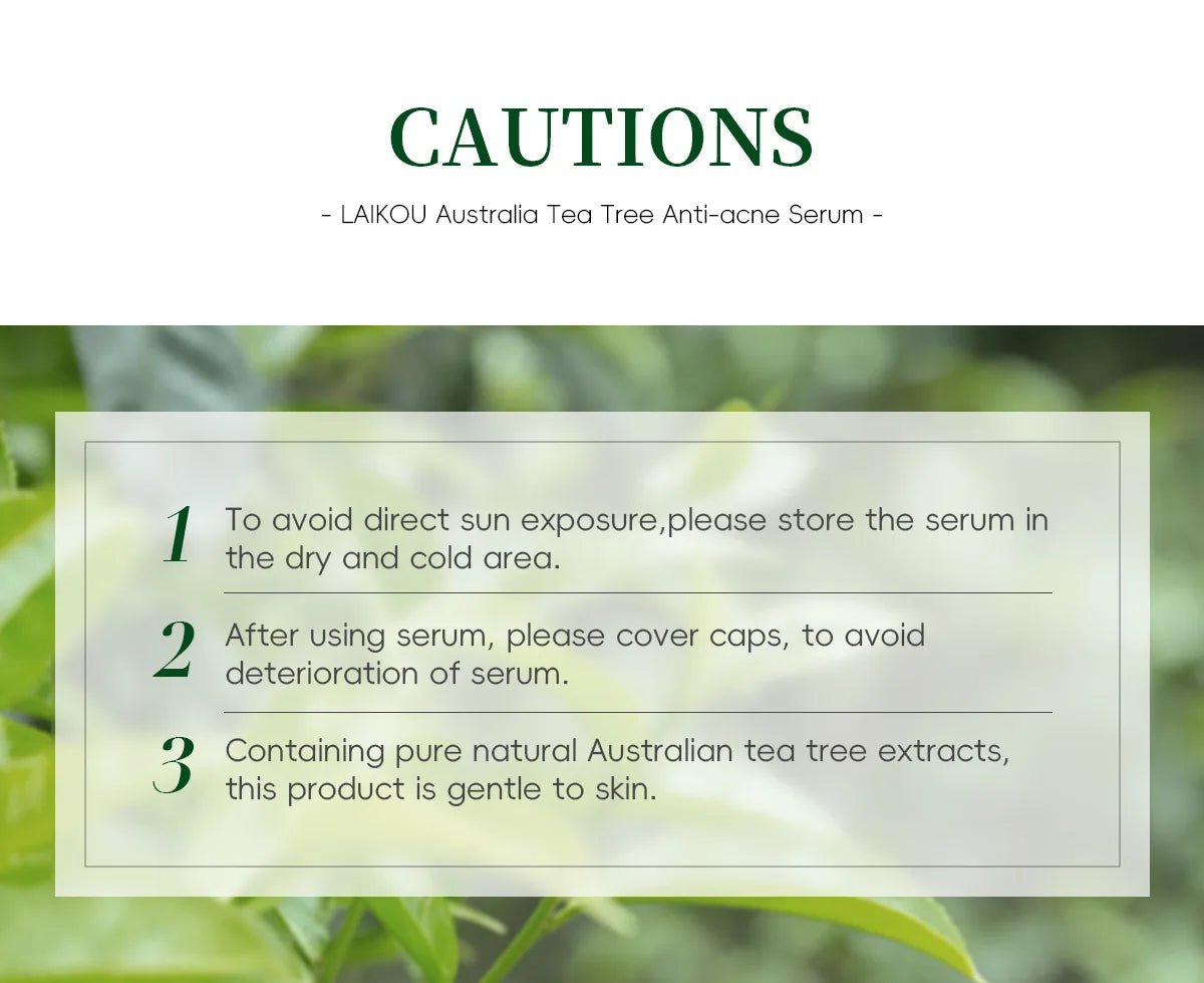 Laikou Tea Facial Essence Contains Hyaluronic Acid Dark Spot Remover Moisturizing Repair Anti-aging Essence Facial Skin Care