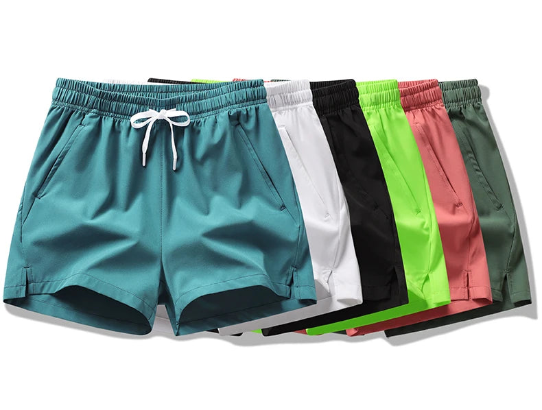2024 summer hot selling sports shorts, running pants, three piece pants, men's and women's zippered pockets, couple's short