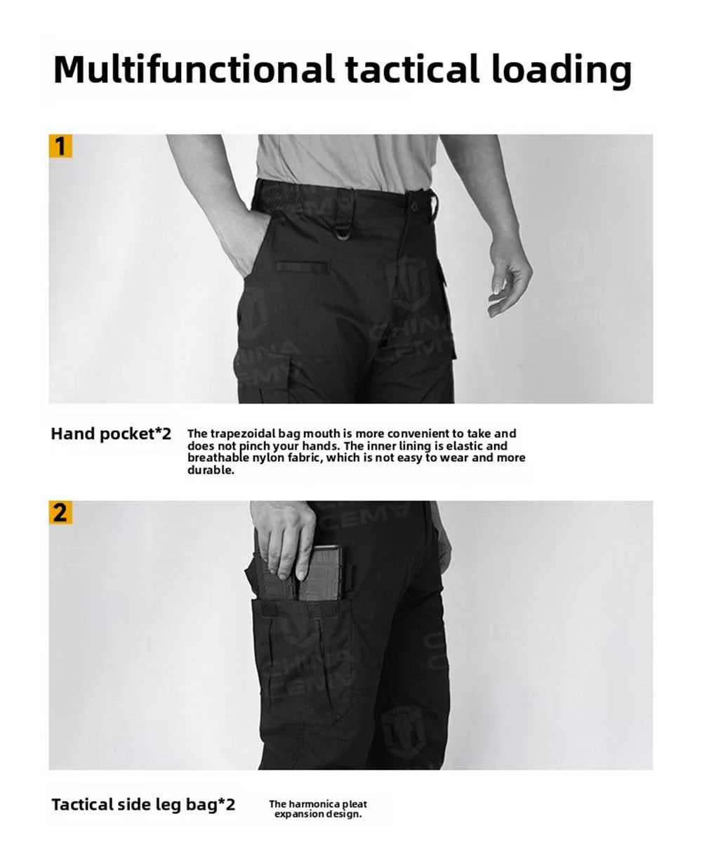 Men's Casual Stretch Pants Outdoor Sport Hiking Hunting Clothes Tactical Hunting Working Wear Resistant Trousers