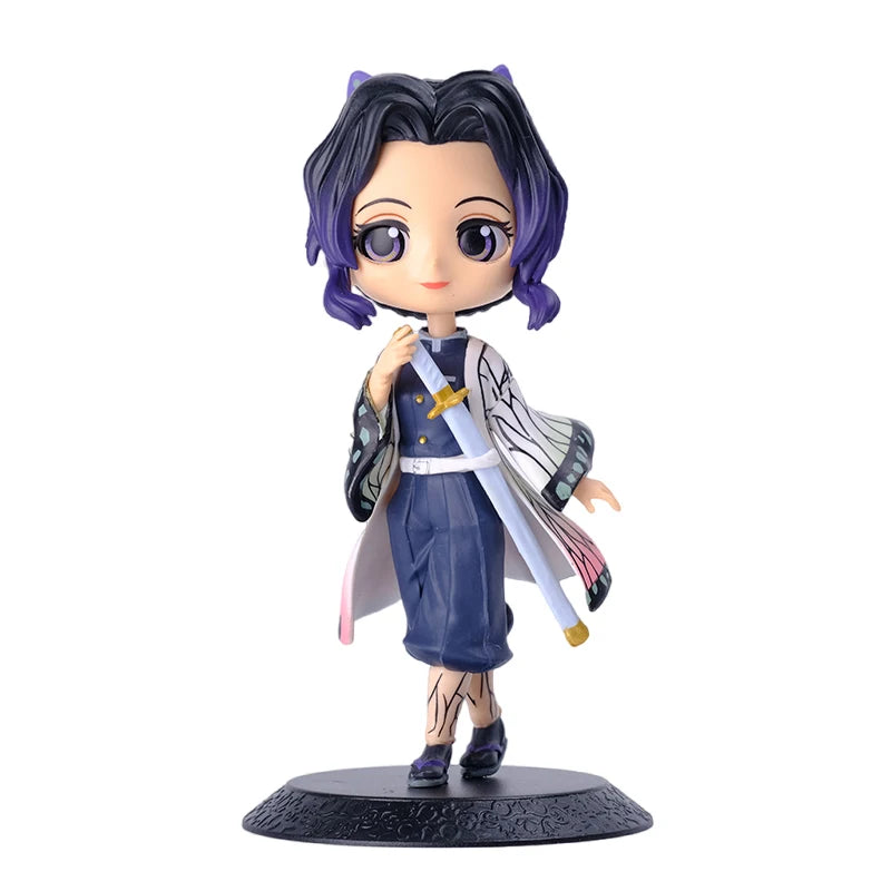 Anime Demon Slayer Action Figurine Kimetsu No Yaiba Figure Kamado Tanjirou Nezuko Agatsuma Zenitsu PVC Model Doll Toys