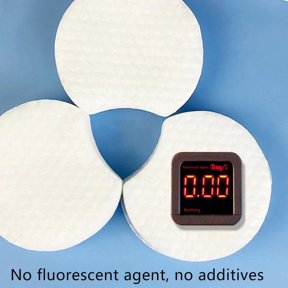 300/600PCS Facial Puff Cotton Pads Disposable Makeup Accessories Oval Cleaning Wipes Clean Skin Care Wash Pads