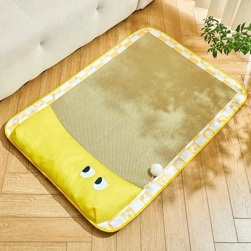 Summer Cooling Pet Bed Cats House Accessories Puppy Products Dog Mat Things Houses and Habitats Beds Accessory All Supplies