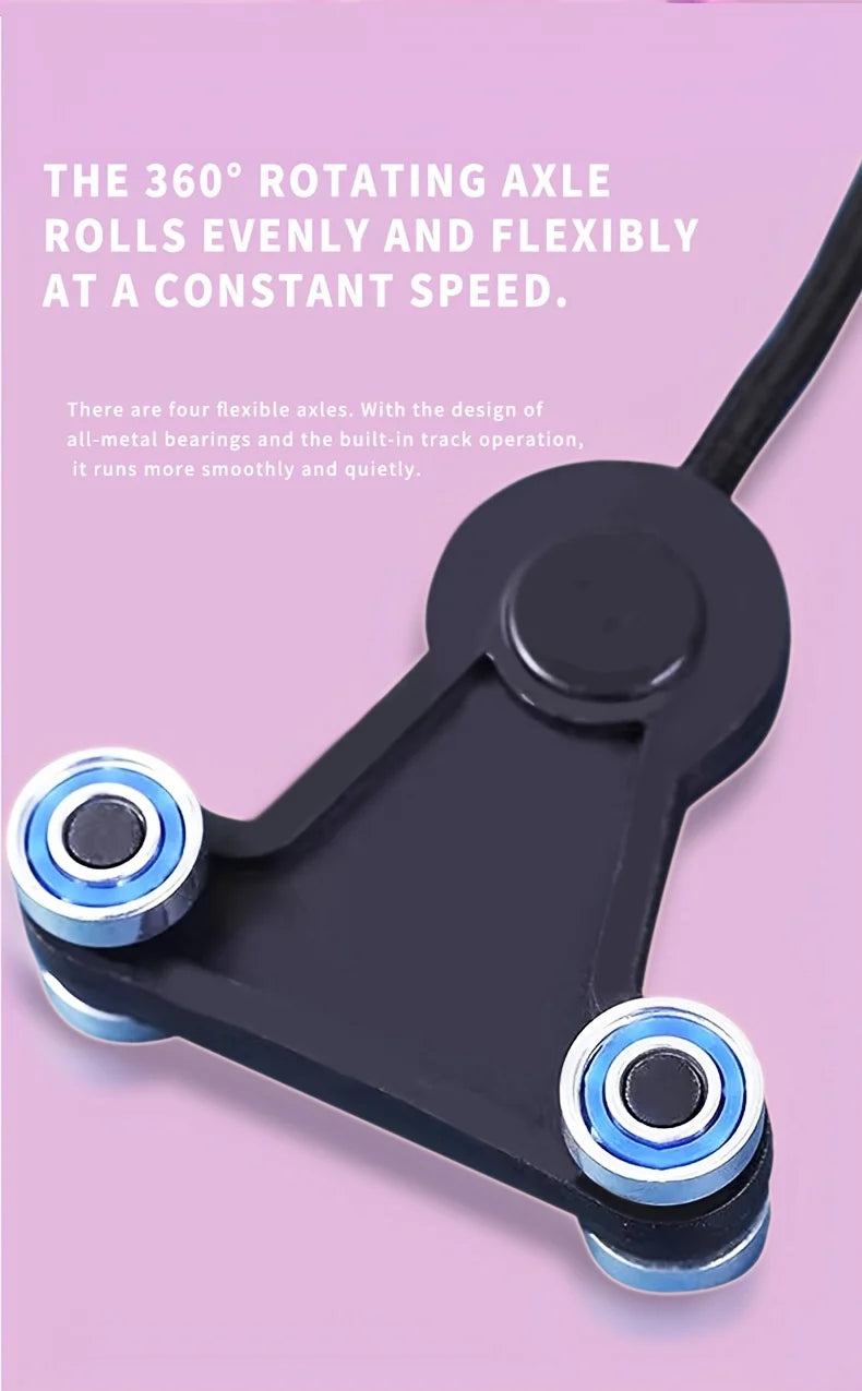 Adjustable Exercise Ring for Abdominal Workout Detachable Fitness Ring Equipment Gym Home Workout Weight Loss