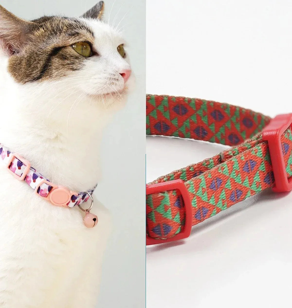 Leash Material Cat Accessories Petty Large Cats Collar Leather Harness Pet Products Retractable Collars Supplies Pets Accessory