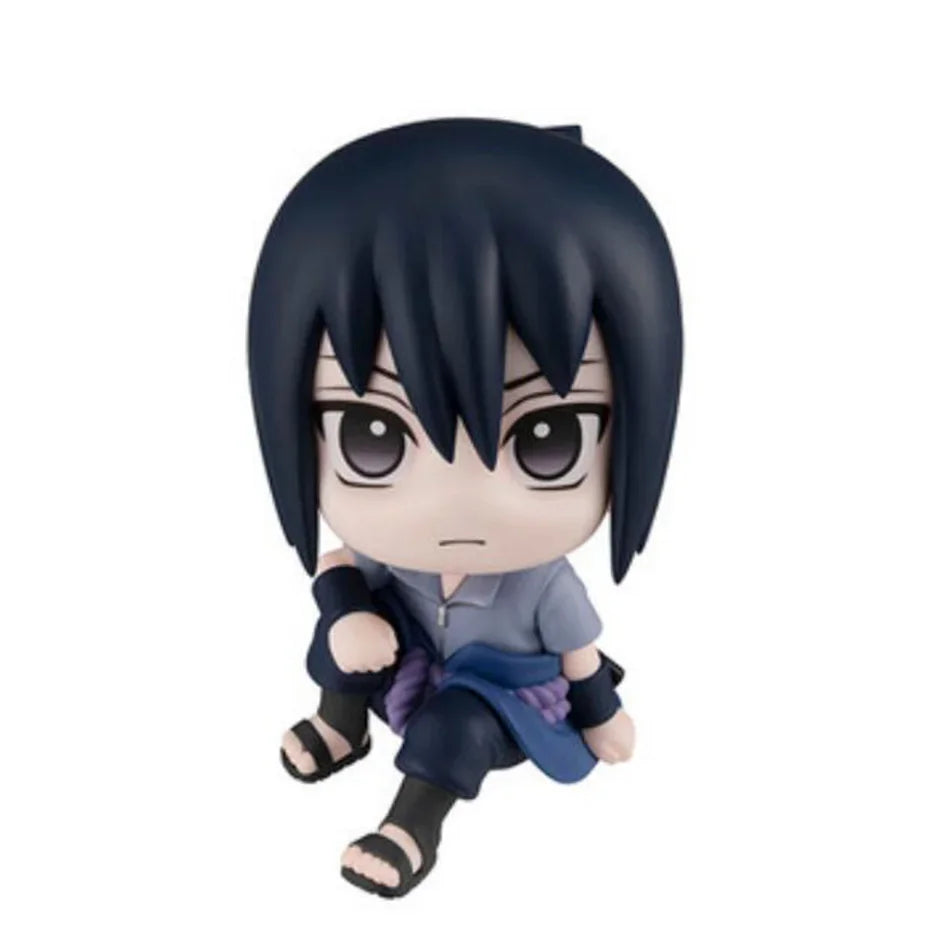 9cm Naruto Anime Figure Kakashi Naruto Action Figure Q Version Kawaii Sasuke Itachi Figurine Car Decoration Collection Model Toy