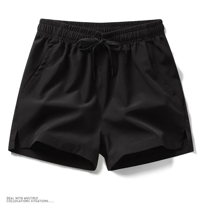 2024 summer hot selling sports shorts, running pants, three piece pants, men's and women's zippered pockets, couple's short