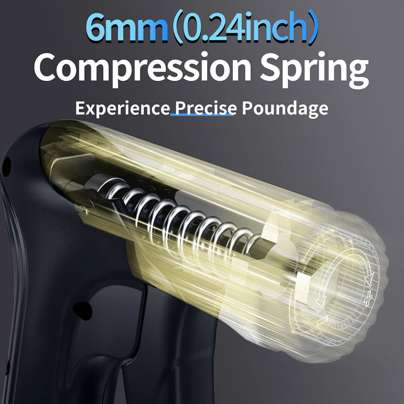 Electric Grip Strength Trainer Grip Exerciser Hand Strengthener Countable Adjustable 5-60kg Forearm Strength Exerciser For Woman