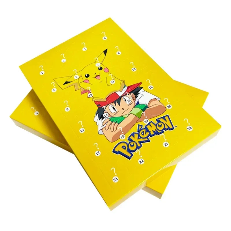 Pokemon Figure Christmas Halloween Advent Calendar Gifts Kawaii Pikachu Anime Figural Action 24Pcs Set Model Kid Toys