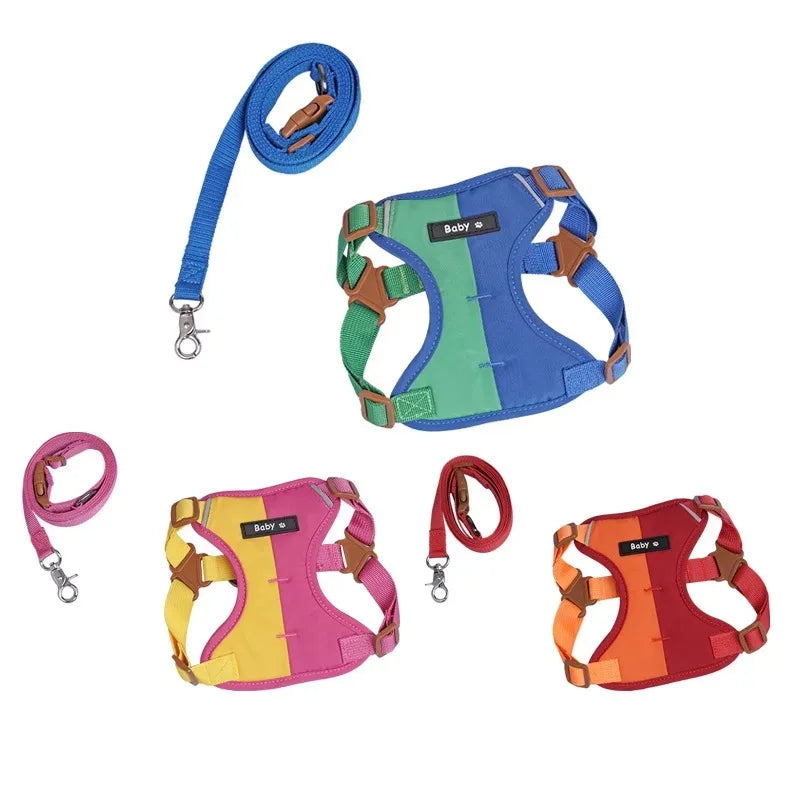 Chest Strap Dog Accessories Collar for Dogs Collars Pet Pets Supplies Cats Big Harness Puppy Small Products Tactical Vest