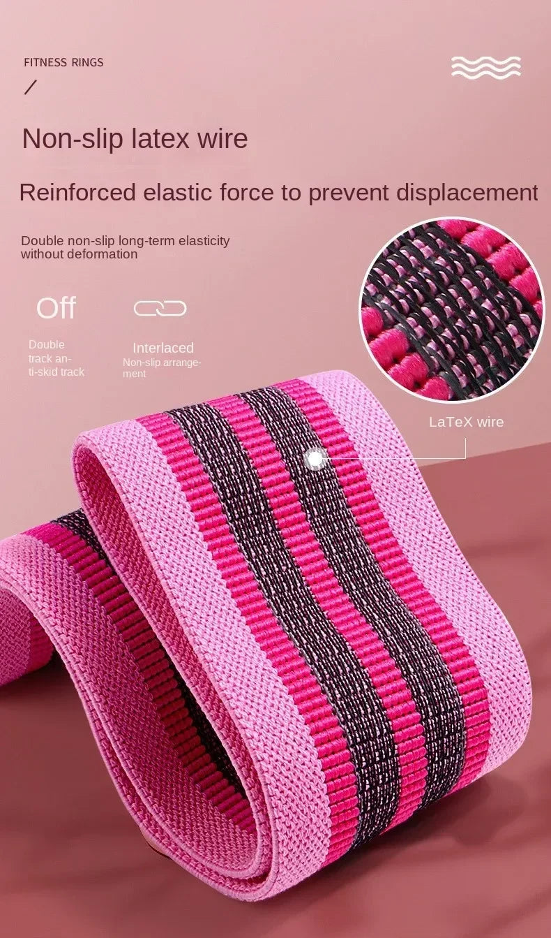 Resistance Band Exercises Yoga Elastic bands Butt Workout Hip Circle Anti-slip Durable Pull Gym Fitness Traning Pull Rope