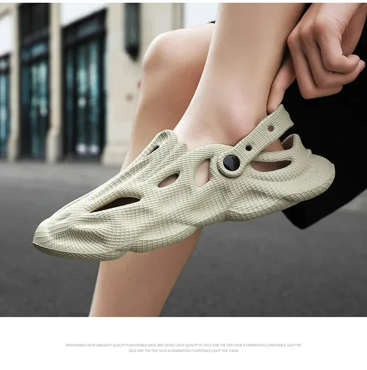 Summer Men Women Slippers Comfortable Outdoor Sandals Clogs Beach Slippers Flip Flops Indoor Home Slides Bathroom Shoes for Men
