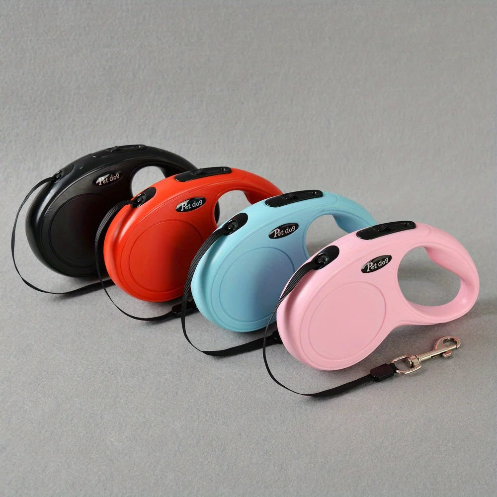 Dog Collar Dog Retractable Pet Leash for Dogs and Cats - Automatic and Tangle-Free Dog Accessories