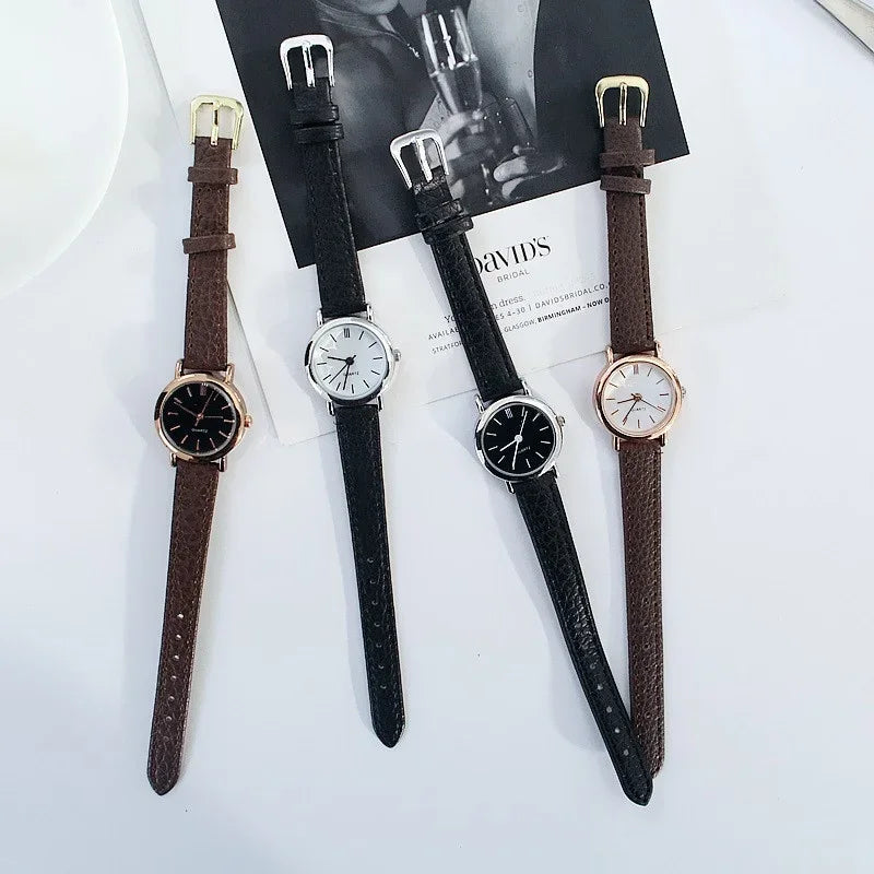 Ladies Quartz Belt Watch New Korean Style Trend Simple Personality Student Watches
