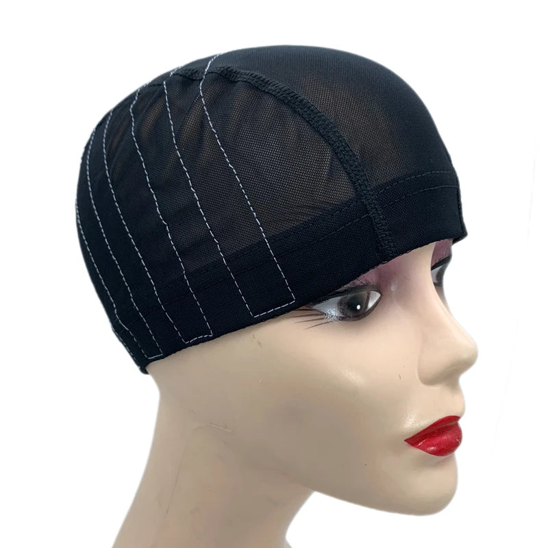 1PC Guideline Map Dome Cap Hair Styling Tools White Line Mesh Wig U Part Cap for Wig Making Closure 4X4/5X5/13X4/13X6 Options