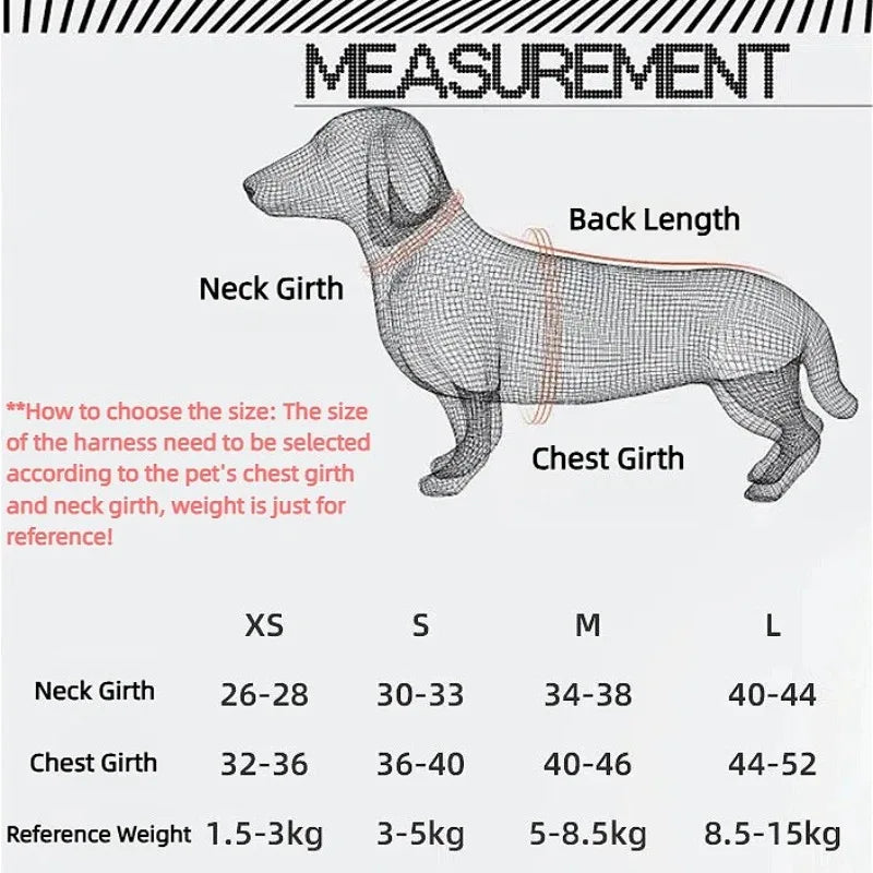 Chest Strap Dog Accessories Collar for Dogs Collars Pet Pets Supplies Cats Big Harness Puppy Small Products Tactical Vest