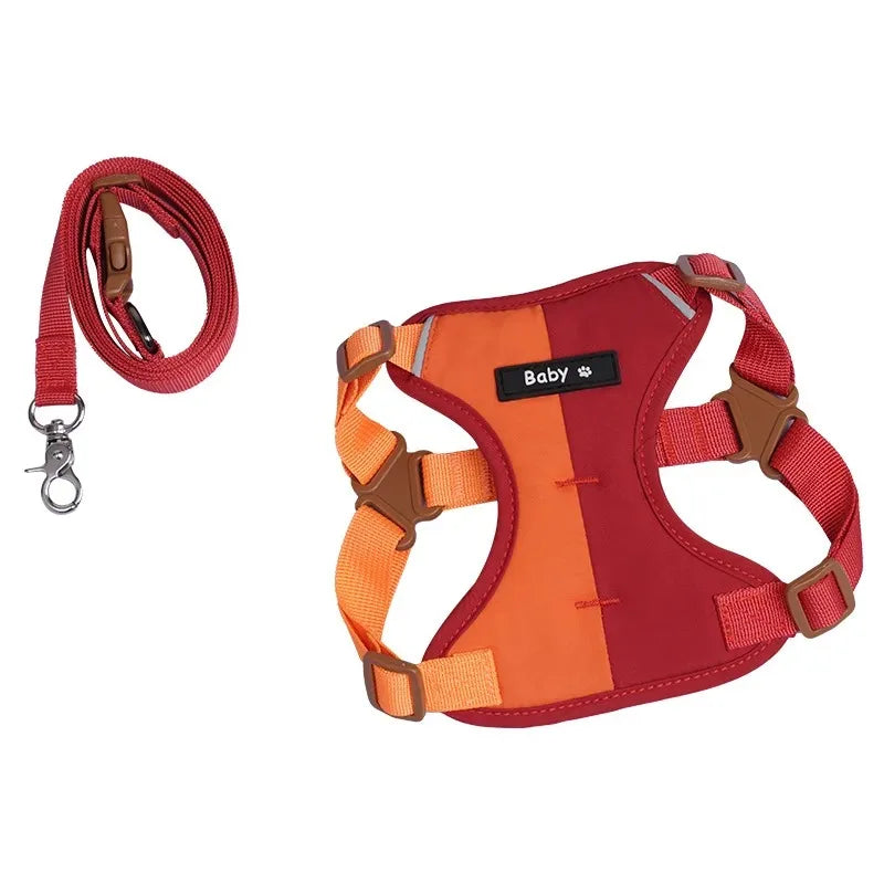 Chest Strap Dog Accessories Collar for Dogs Collars Pet Pets Supplies Cats Big Harness Puppy Small Products Tactical Vest