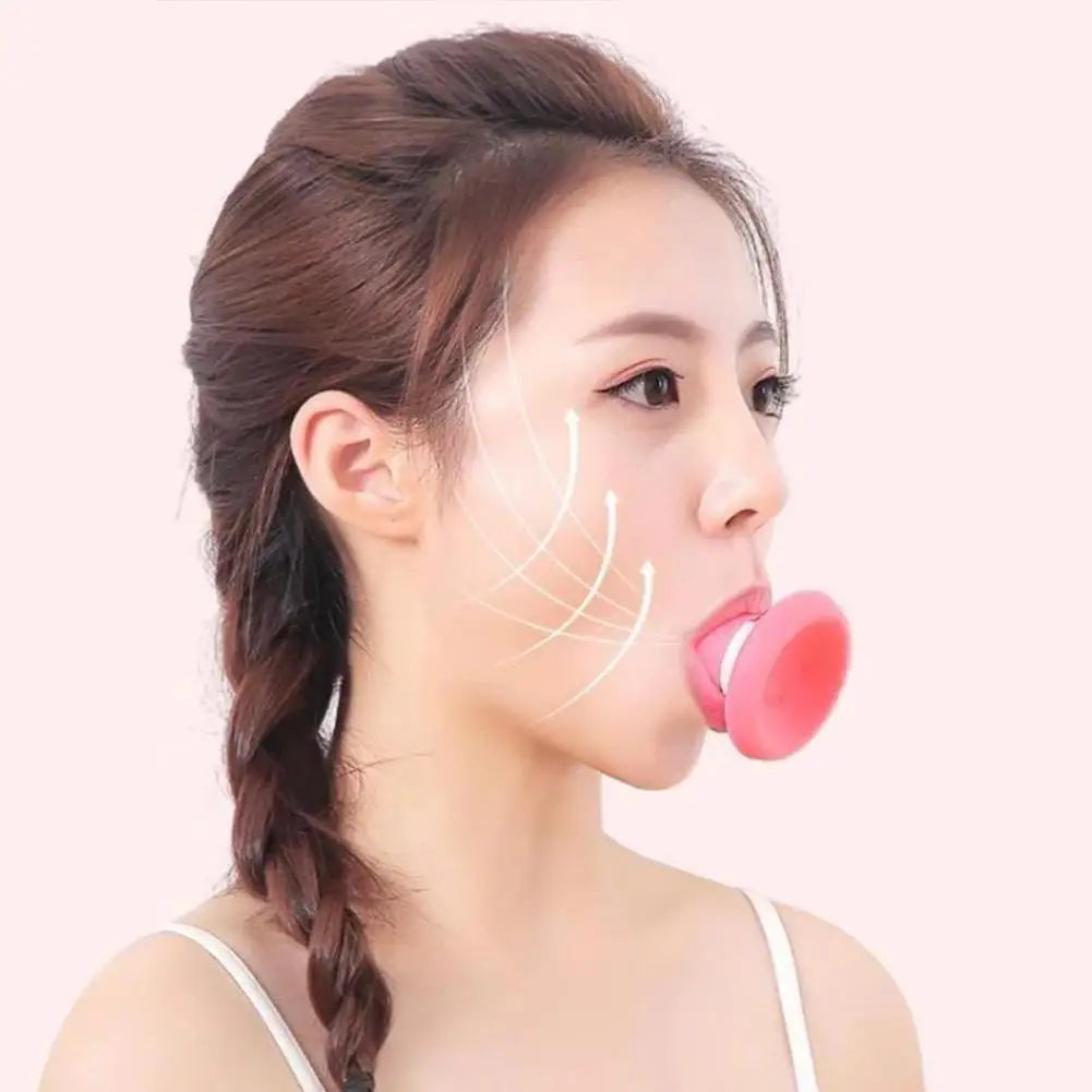 1/2pcs Face Slimming Lift Skin Firming V Shape Exerciser Facial Mouth Jaw Line Exercise Double Chin Slim Skin Care Tool