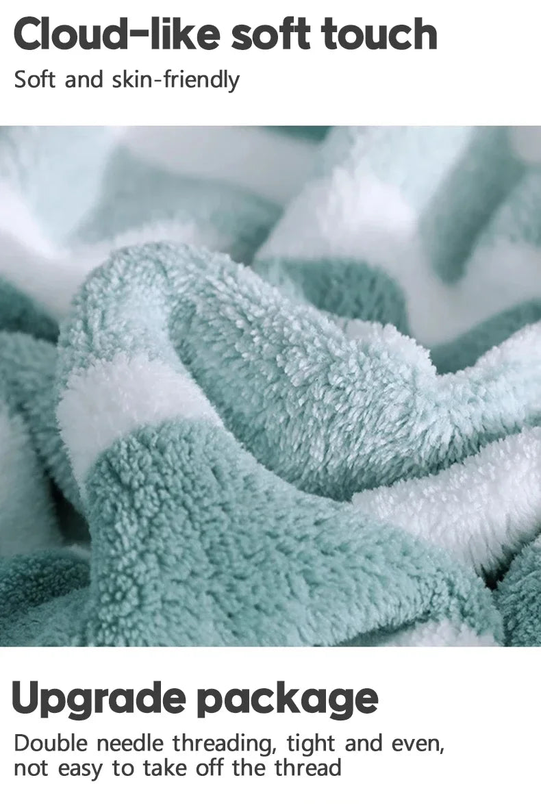 Thickened Absorbent Quick Drying Bath Towel Beach Towel Soft Face Towels Bathroom Men Women's Household Use For Home For couples