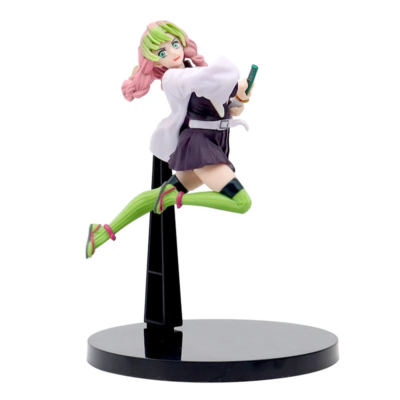 Kimetsu no Yaiba Kamado Tanjirou Anime Demon Slayer Combat version Action Figure Agatsuma Zenitsu Nezuko Warrior Model Toys