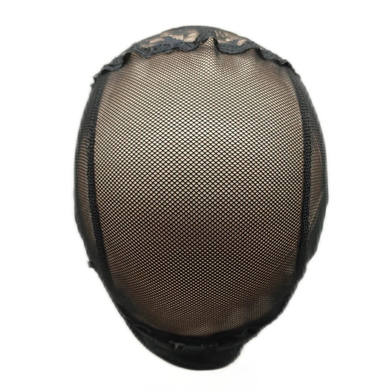 1PC Adjustable 2X4 Inch U Part Wig Hairnets For Making Wigs Black Color mesh wig cap