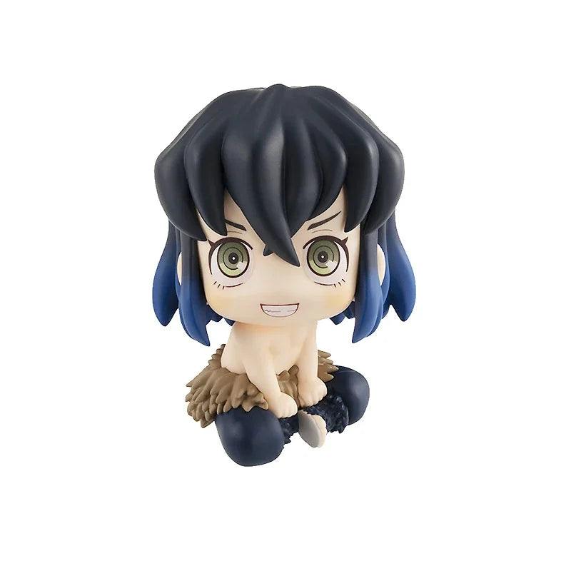 Anime Demon Slayer Kimetsu No Yaiba Figure Kamado Tanjirou Action Figure Agatsuma Zenitsu Nezuko Warrior PVC Model Toy Gift