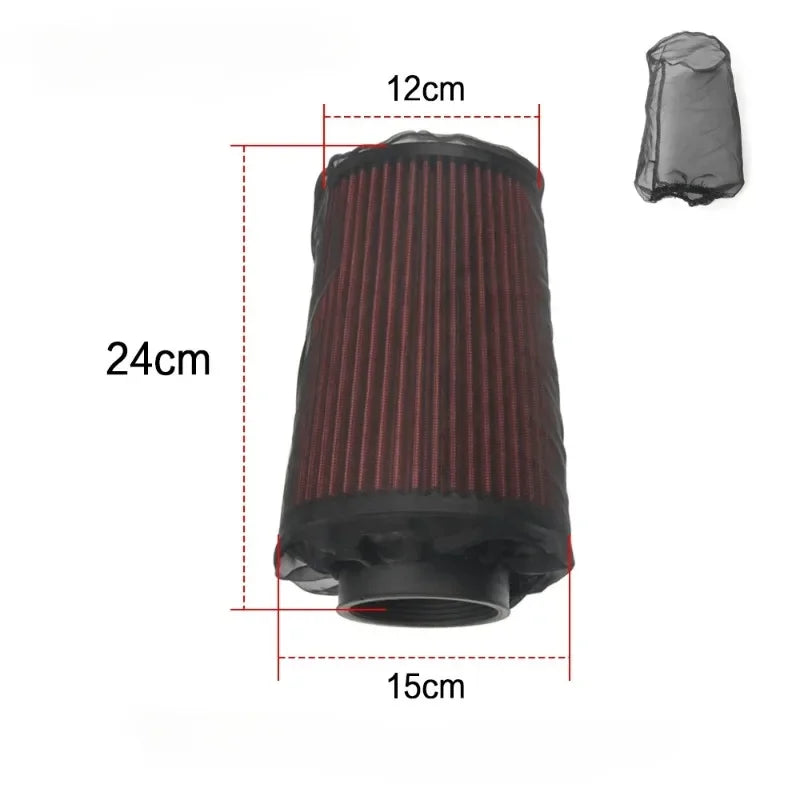 1pc Car Modified Mushroom Head Dust Cover Modified Air Filter Dustproof Oil-proof Cover