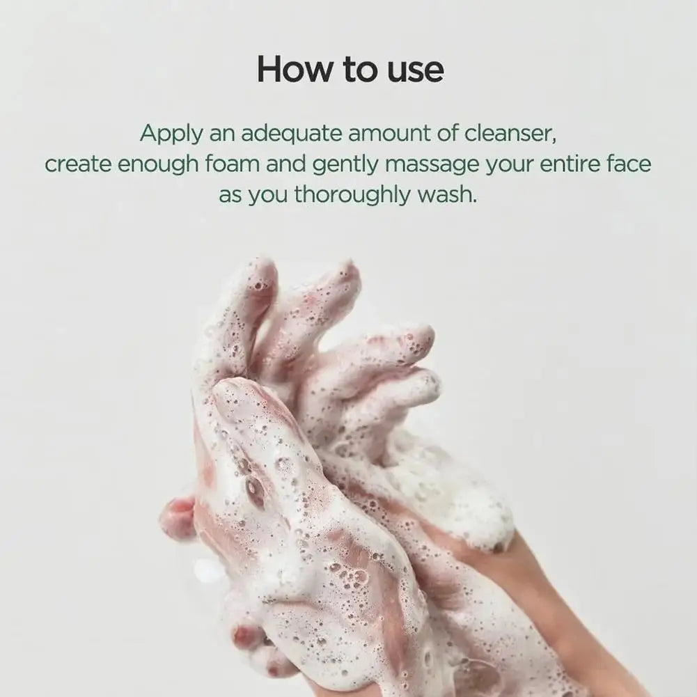 150ml Korean Deep Cleansing Cleanser Deep Cleansing Pores Moisturizing Refreshing Oil Control Cleanser Foam Skin Care Product