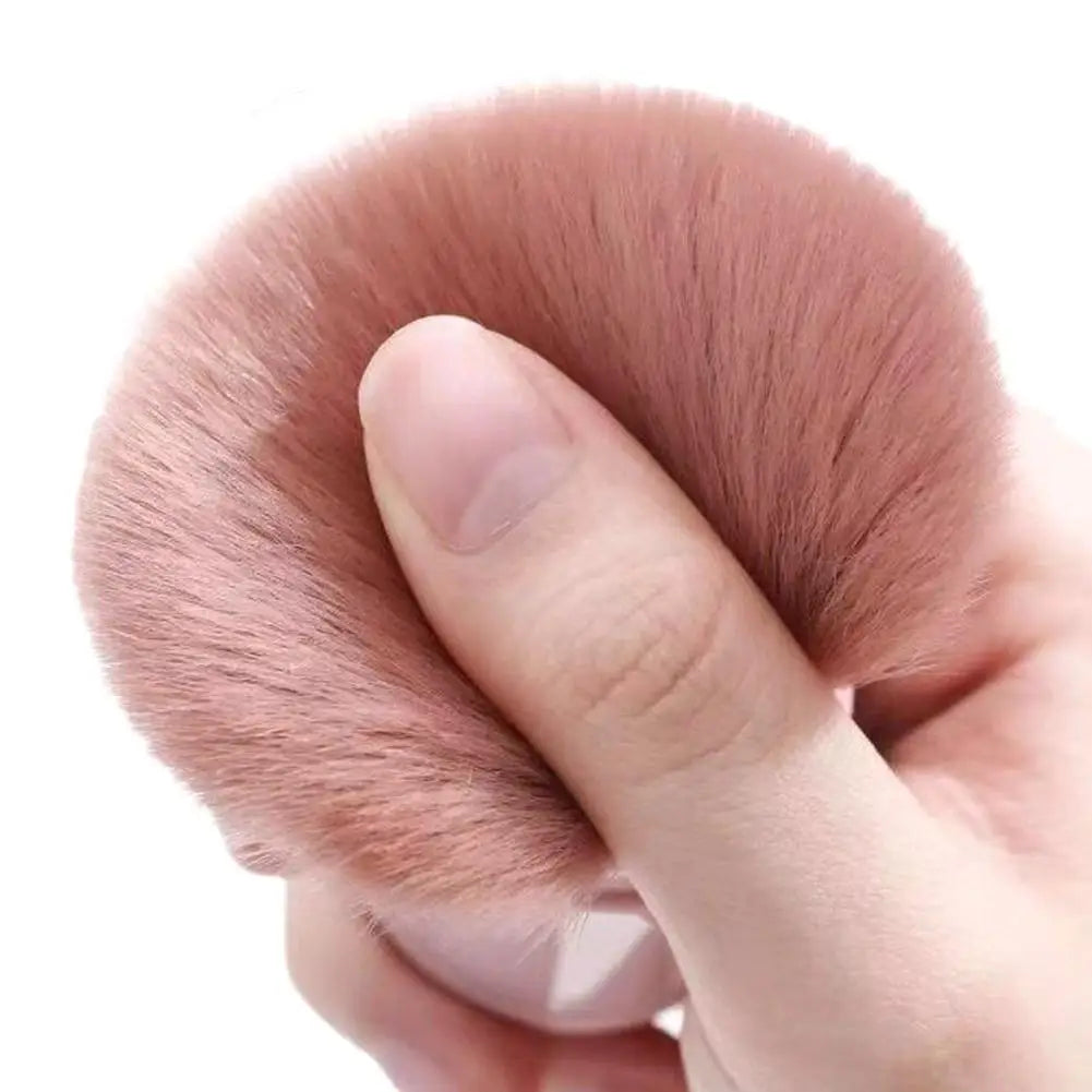 Portable Mini Retractable Blush Brush Soft Loose Powder Foundation Makeup Brush Multi Functional Beauty Makeup Tool