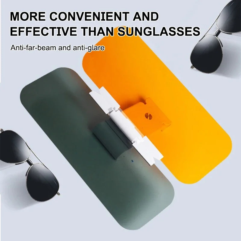 BLALION Car Sun Visor Anti-Dazzle Anti-UV Adjustable Blocker Polarized Sunshade Plate Clear Vision SUV Trucks Auto Accessories