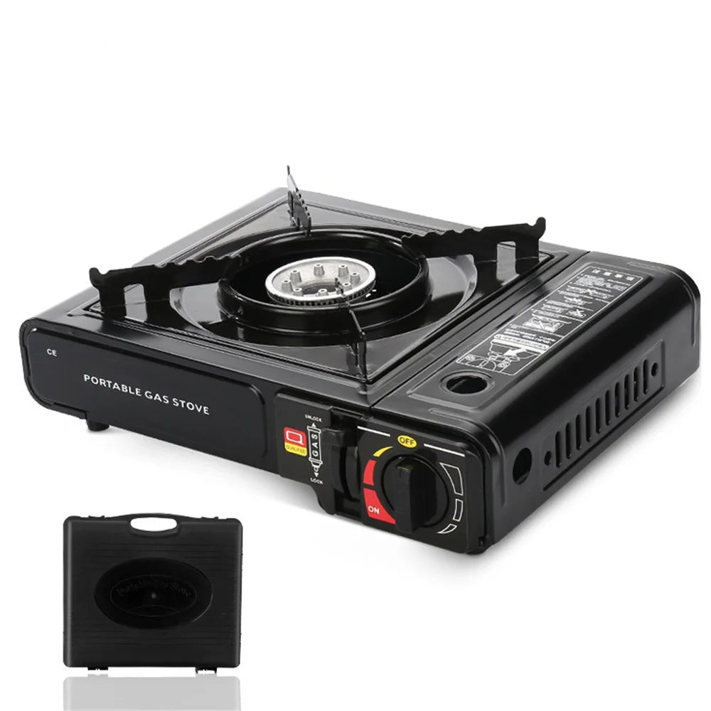 Portable Outdoor Cassette Stove Outdoor Kas Hot Pot Barbecue Gas Stove Household Gas Stove Gas Stove Butane