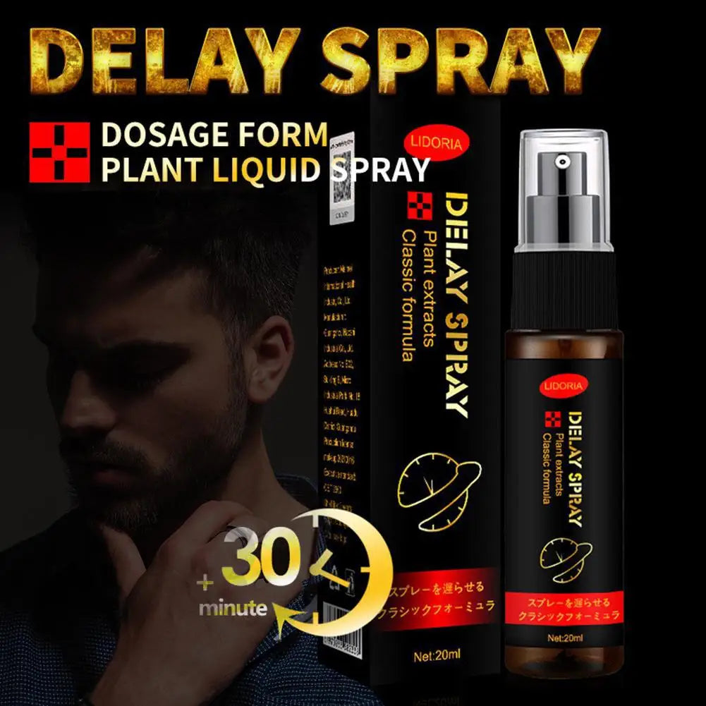 20ml Sexy Delay Spray Non Male Delay Ejaculation Sex Spray Man Prolong Sprays Penis Premature Ejaculation For Men