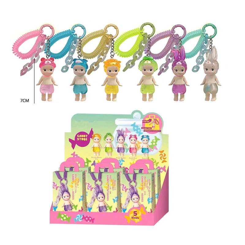 Keychain Pendant Doll Candy House Series Blind Box Cute Doll Trendy Handmade Fans Children Christmas Birthday Gift