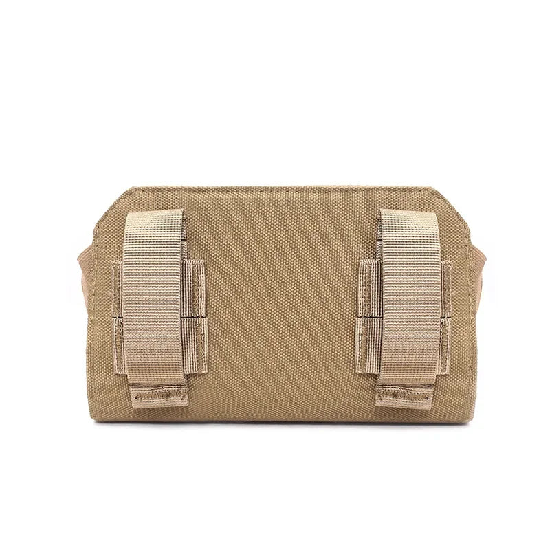 1pc Tactical Admin Map Pouch Phone Holder Outdoor Vest Plate Carrier Front Panel Belt Pack Hunting Accessories Utility EDC Bag