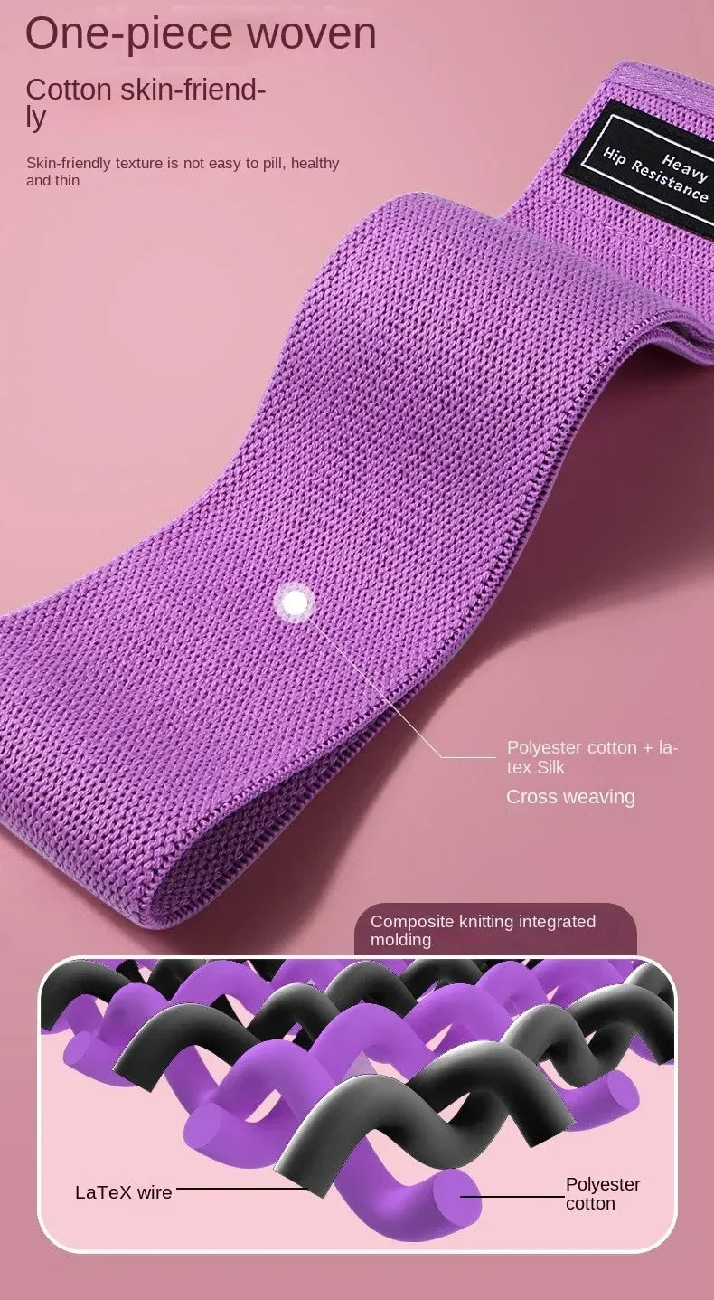 Resistance Band Exercises Yoga Elastic bands Butt Workout Hip Circle Anti-slip Durable Pull Gym Fitness Traning Pull Rope