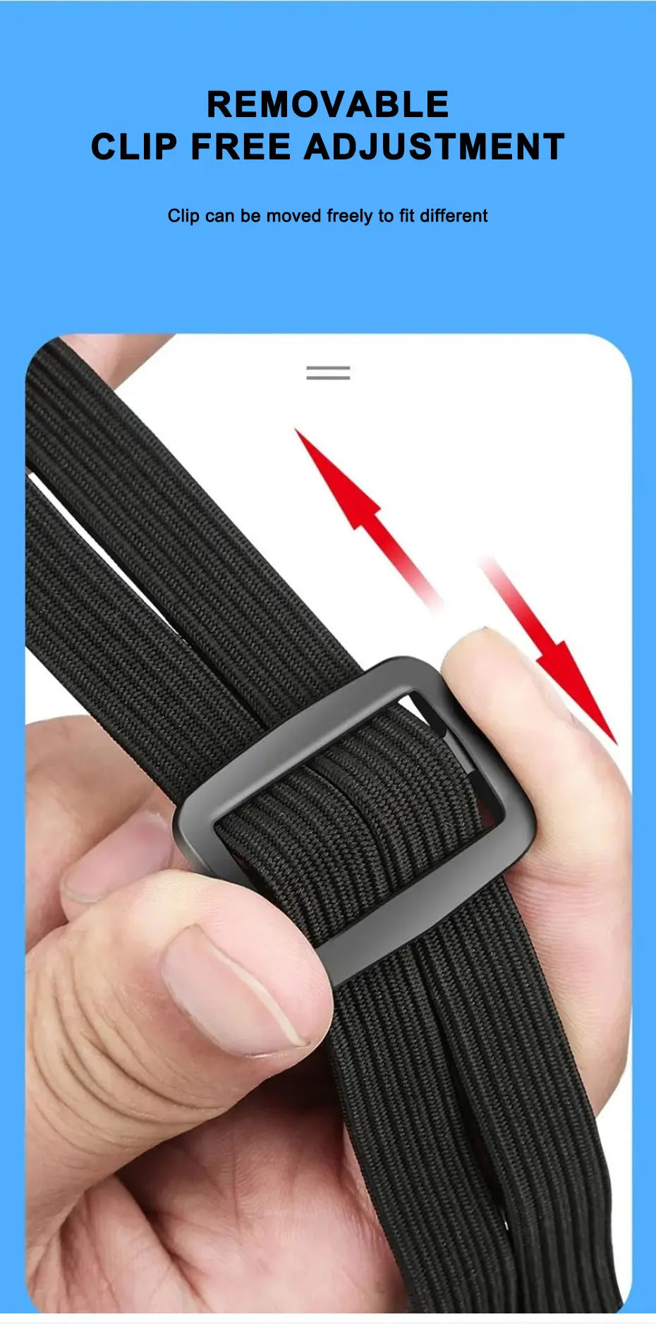 SEAMETAL Universal 60cm Motorcycle Luggage Strap Moto Helmet Gears Fixed Elastic Buckle Rope High-Strength Retractable Protect