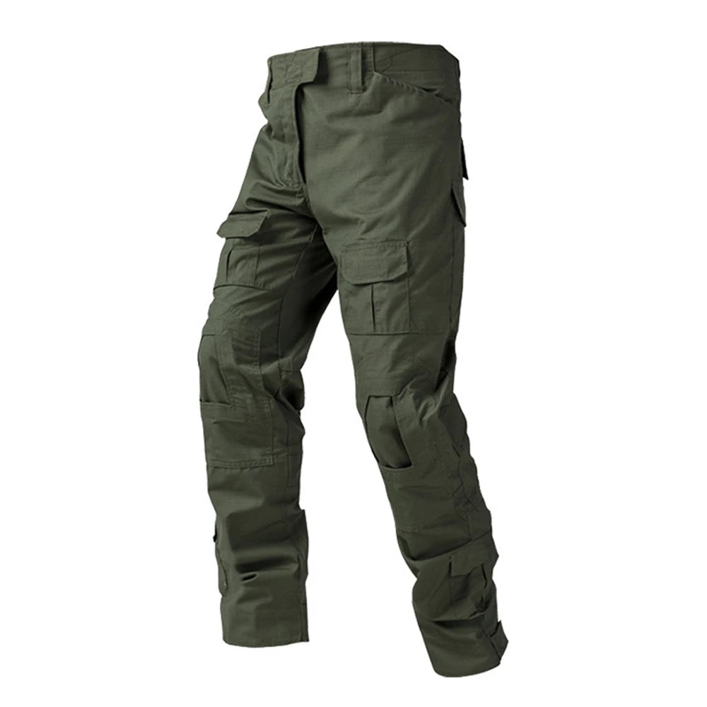 Tactical Camouflage Pants Outdoor Hunting Training Suit Combat Pants Ripstop Cargo Pants Men's Working Clothing Hiking Trousers