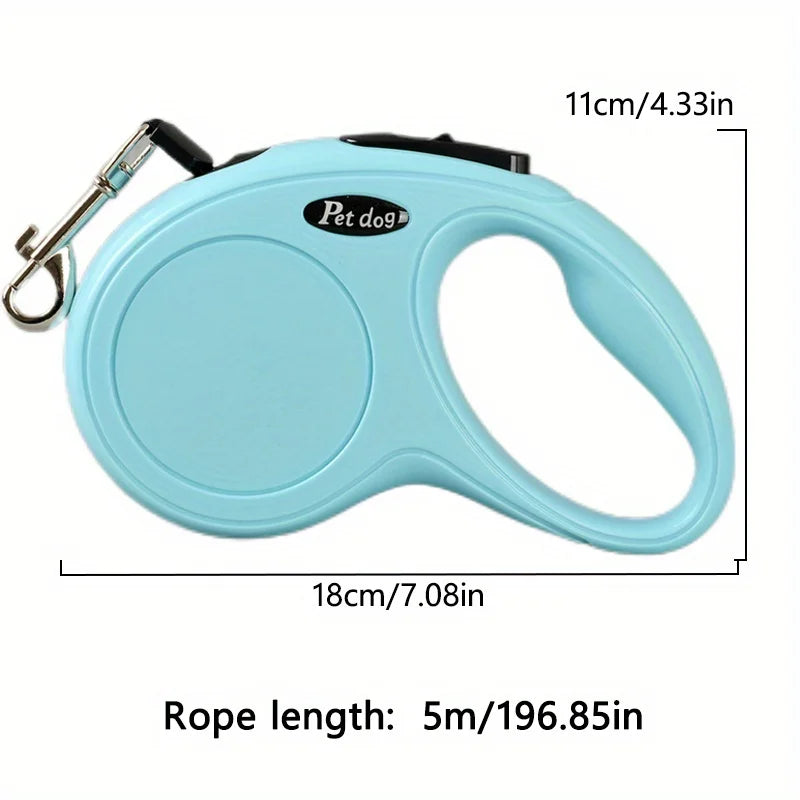 Dog Collar Dog Retractable Pet Leash for Dogs and Cats - Automatic and Tangle-Free Dog Accessories