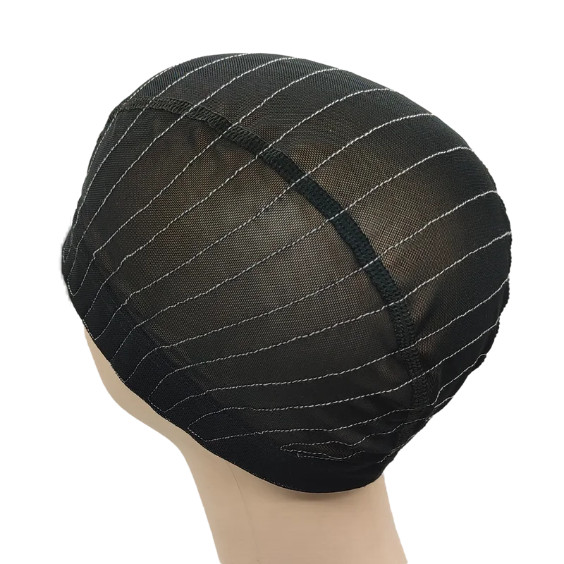 1PC Mesh Wig Caps For Sewing Machine Training 4x4 Lace Closure Wig Caps Spandex Dome Guideline Wig Caps for Making Wigs