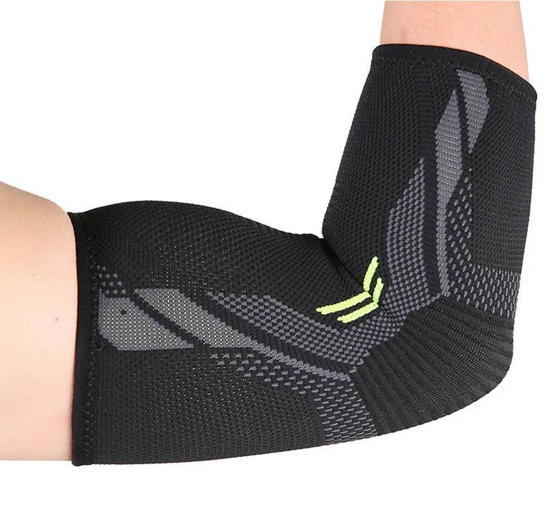1PC Sports Nylon Knitted Elbow Pads Arm Support Highly Compression Prevent Joint for Tennis Golfer Basketball Volleyball