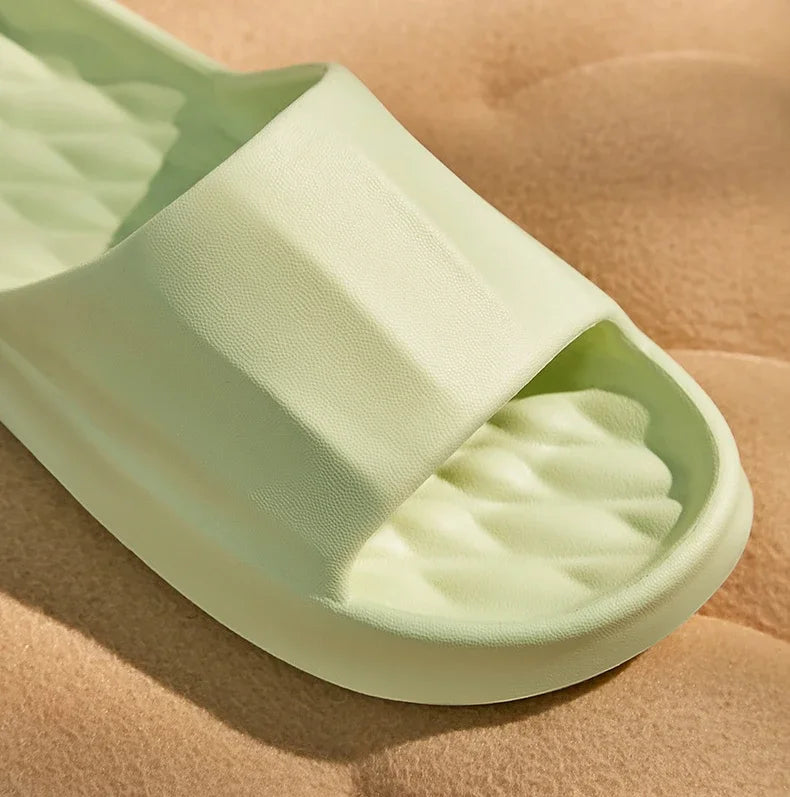 Summer Women's Slippers Cartoon Bear Indoor Soft Sole Comfortable Exquisite Slides Bathroom Anti-slip Beach Outdoor Leisure Shoe
