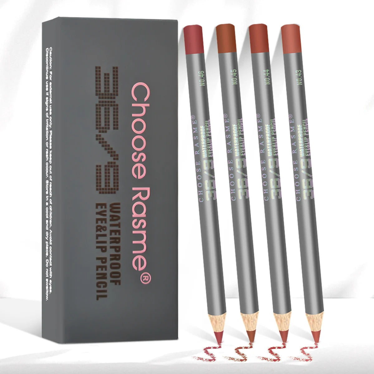 Fog matte lipliner 12 piece suit waterproof and sweat proof cup lip gloss lipstick pen gift