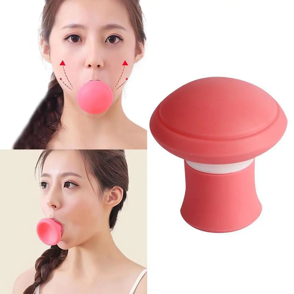 1/2pcs Face Slimming Lift Skin Firming V Shape Exerciser Facial Mouth Jaw Line Exercise Double Chin Slim Skin Care Tool