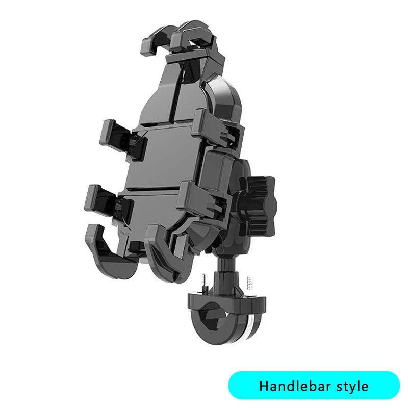 BLALION Motorcycle Riding Shock Absorption Mobile Phone Bracket Eight Claw Fixed Bracket for 4.7-7.1 inch Smartphone Shockproof
