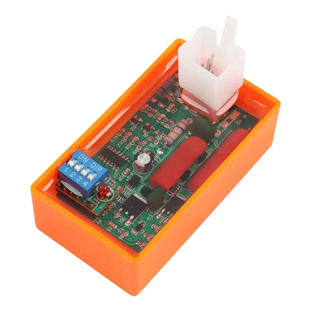 Motorcycle Lgnition 6 Pin 5 Pin AC CDI Box 4 Pin DC CDi with DIP Switch Speed limit4000-12000 for BIZ100 SUPER100 XY50-Q WEB100