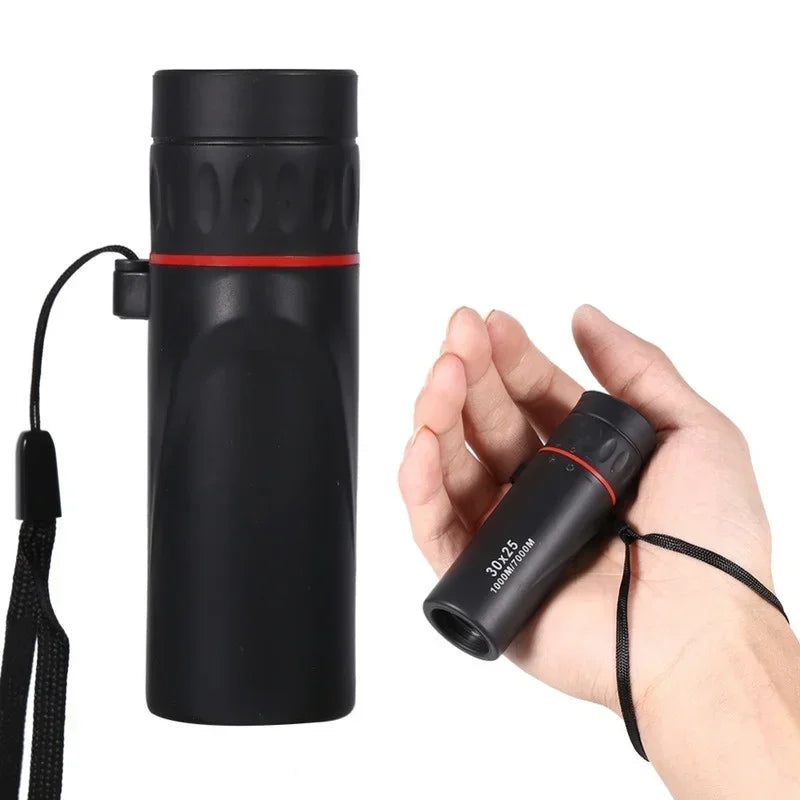 1 Pcs Mini Monocular Scope Zoom Telescope Handy Optics Scope For Outdoor Camping Travel Hunting Oculares Telescop