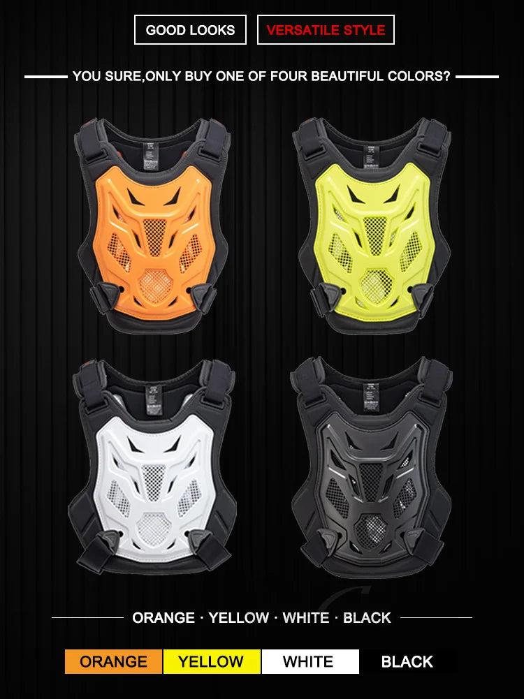 Professional Motorcycle Armor Vest Body Protective Gear Motocross DH MX MTB Dirt Bike Chest Back Protectors Moto Equipment